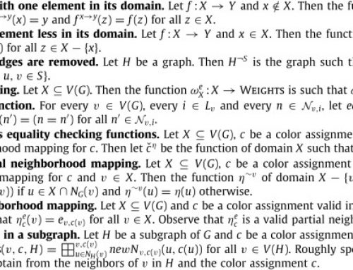 A new approach on locally checkable problems